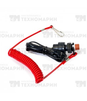 Кнопка аварийного выключения двигателя с чекой Yamaha 6E9-82575-00