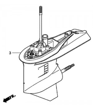 Редуктор для лодочного мотора Сузуки Suzuki  DF100A/115AT/140A