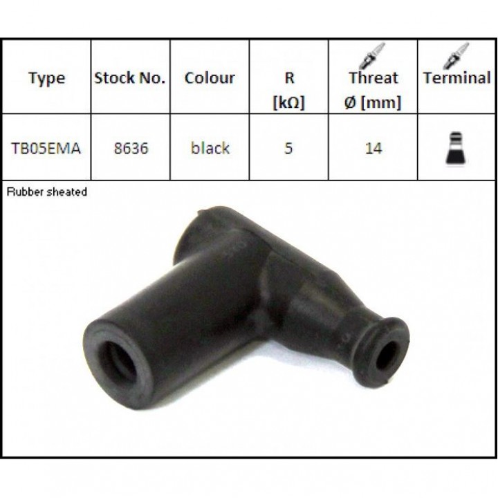 TB05EMA Колпачок свечи зажигания