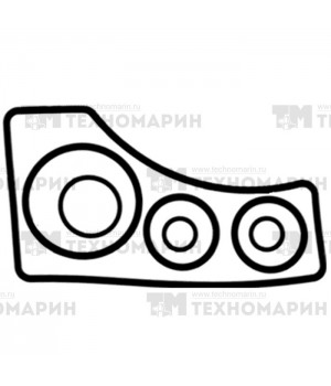 Комплект прокладок для угловых колонок Bravo 18-2615