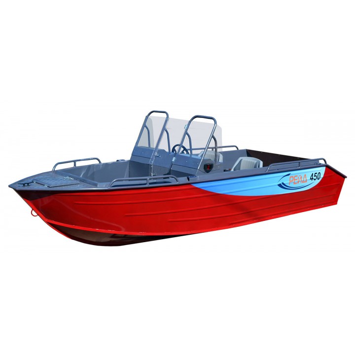 Алюминиевая лодка Рейд 450 DС