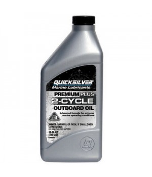 Масло 2-х тактное QUICKSILVER PREMIUM PLUS TC-W3 (1Л)