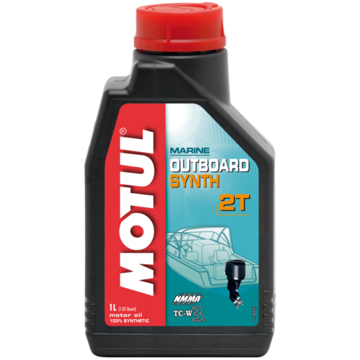 Масло синтетическое Motul Outboard Synth 2T (1л)