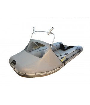 Носовой тент с дугой для троллинга (таргой)